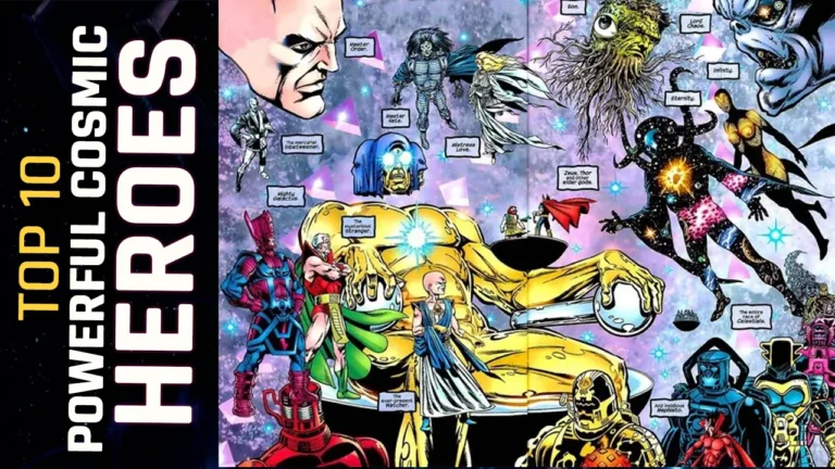Powerful Cosmic Characters in Marvel Comics